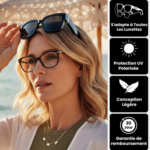 Sur-lunettes polarisées