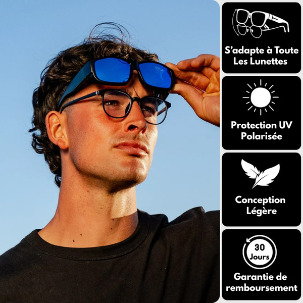 Sur-lunettes polarisées