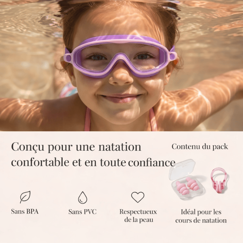 Sunoviaa AquaVision™ Lunettes de Natation (Couvre-Nez Intégral) AquaVision™ Lunettes de Natation (Couvre-Nez Intégral)