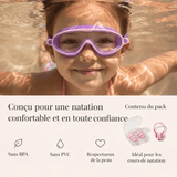 Sunoviaa AquaVision™ Lunettes de Natation (Couvre-Nez Intégral) AquaVision™ Lunettes de Natation (Couvre-Nez Intégral)