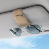Sunoviaa Magnetic Leather Sunglasses Holder Magnetic Leather Sunglasses Holder